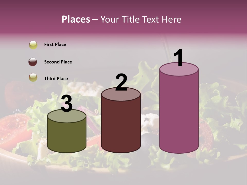 Salad Raw Breakfast PowerPoint Template