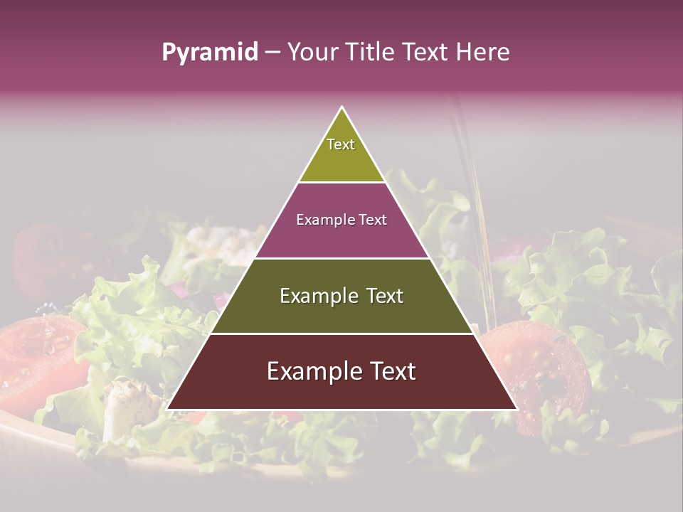 Salad Raw Breakfast PowerPoint Template