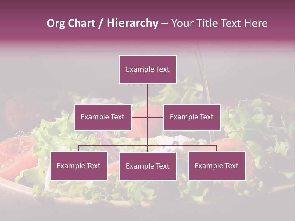 Salad Raw Breakfast PowerPoint Template