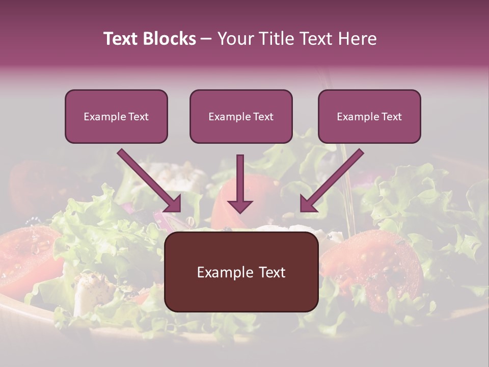 Salad Raw Breakfast PowerPoint Template