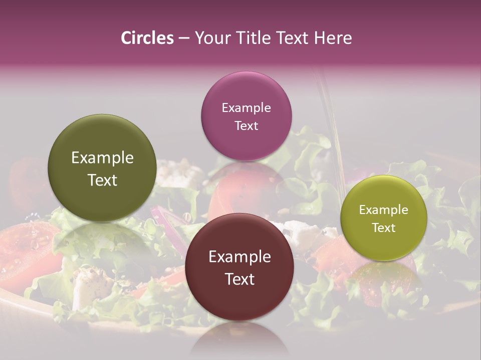 Salad Raw Breakfast PowerPoint Template