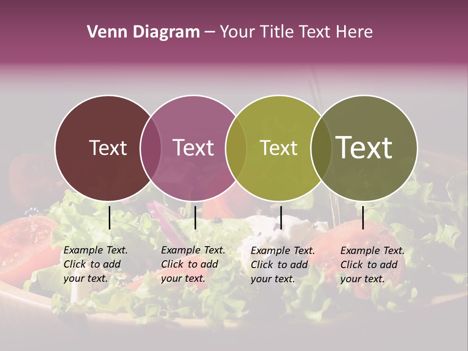 Salad Raw Breakfast PowerPoint Template