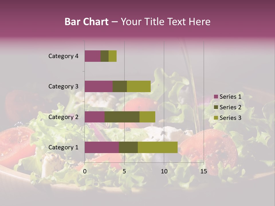 Salad Raw Breakfast PowerPoint Template