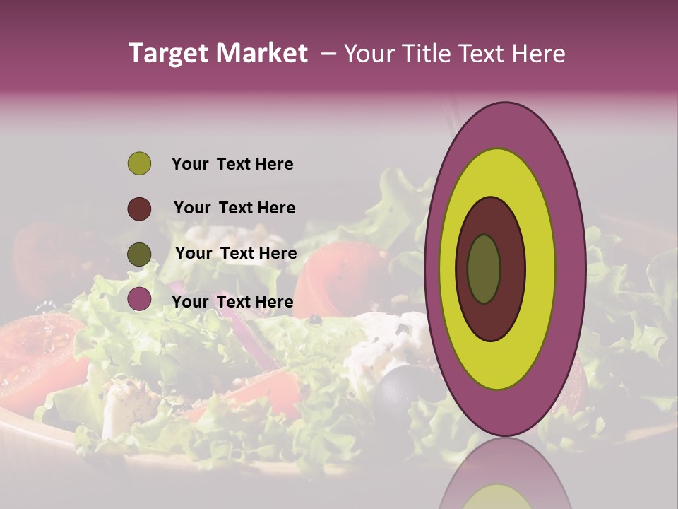 Salad Raw Breakfast PowerPoint Template