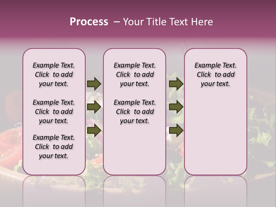 Salad Raw Breakfast PowerPoint Template