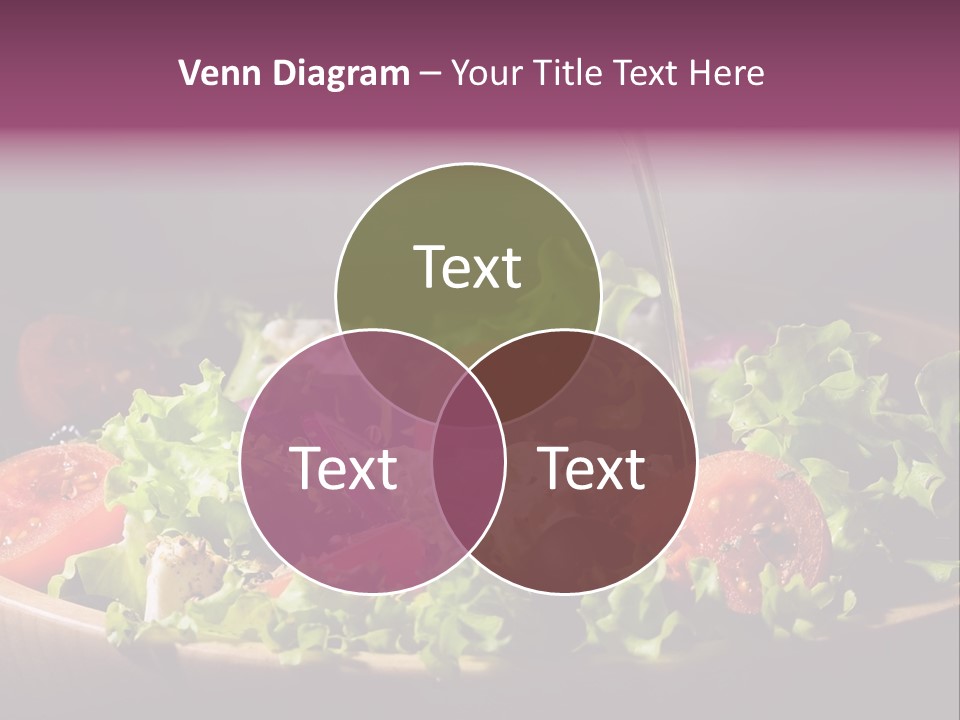 Salad Raw Breakfast PowerPoint Template