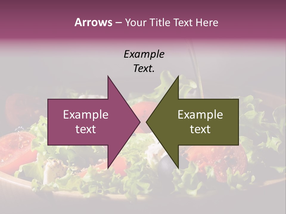 Salad Raw Breakfast PowerPoint Template
