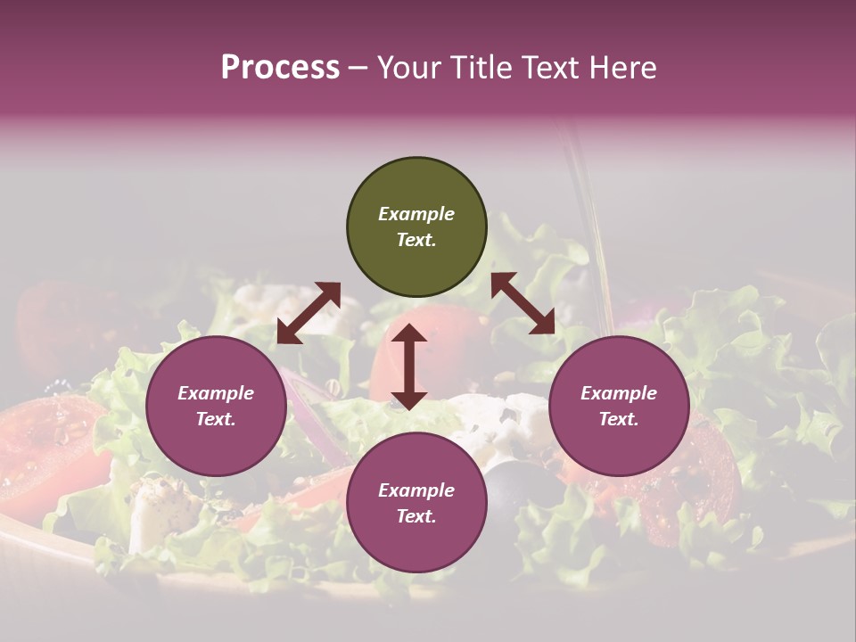 Salad Raw Breakfast PowerPoint Template