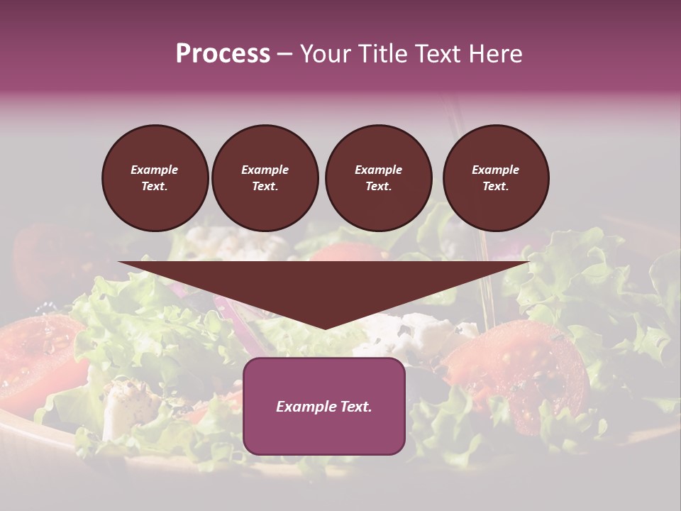 Salad Raw Breakfast PowerPoint Template