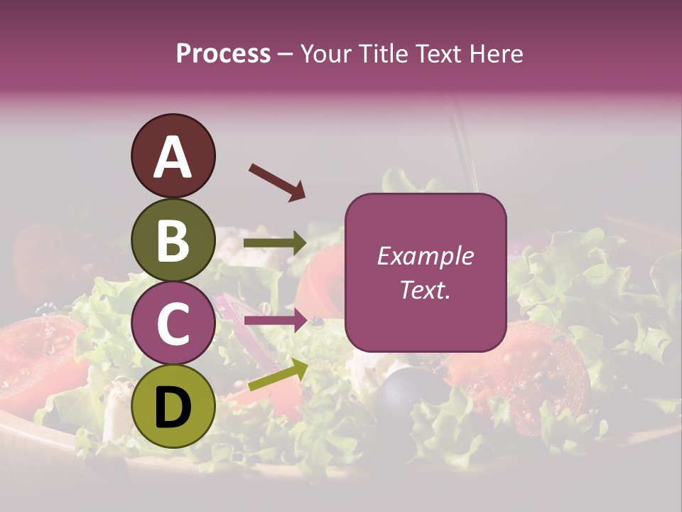 Salad Raw Breakfast PowerPoint Template
