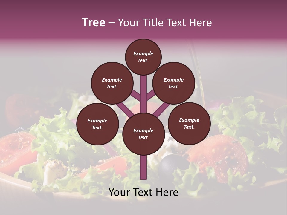 Salad Raw Breakfast PowerPoint Template