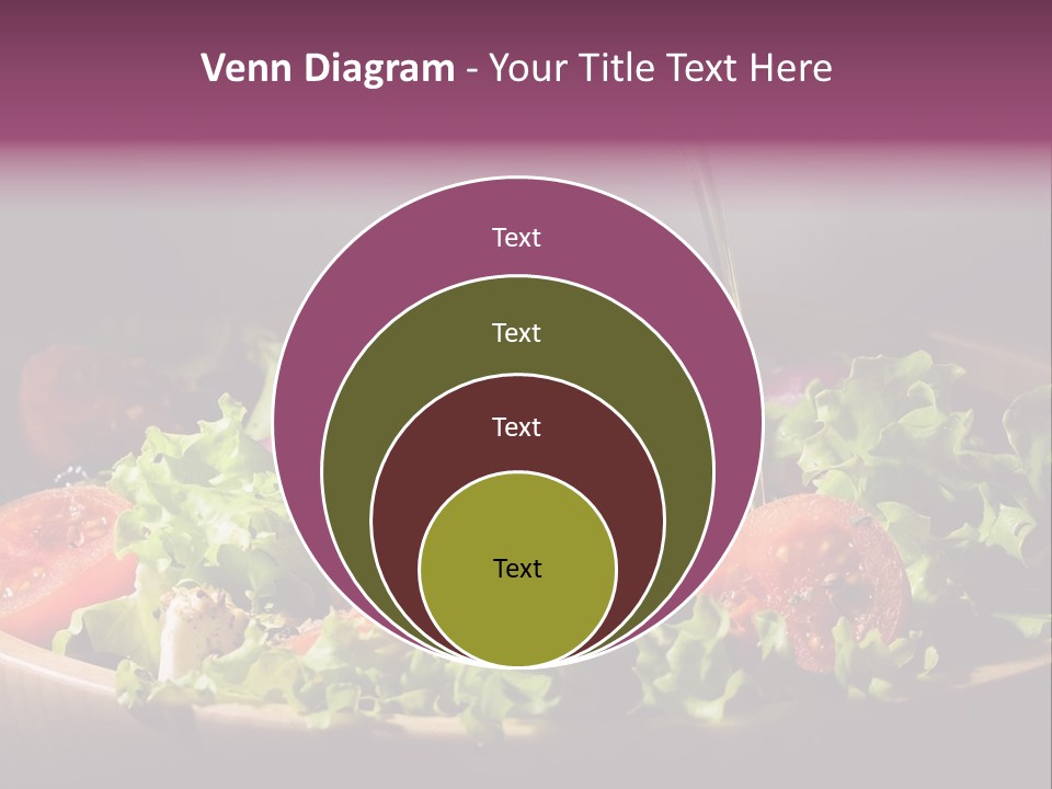 Salad Raw Breakfast PowerPoint Template