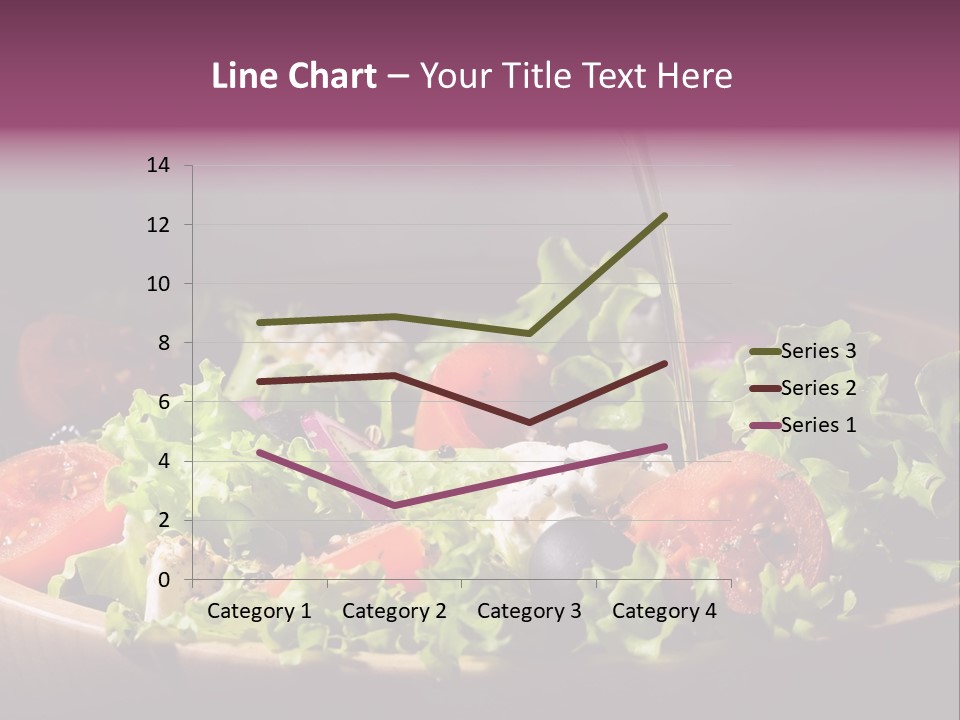 Salad Raw Breakfast PowerPoint Template