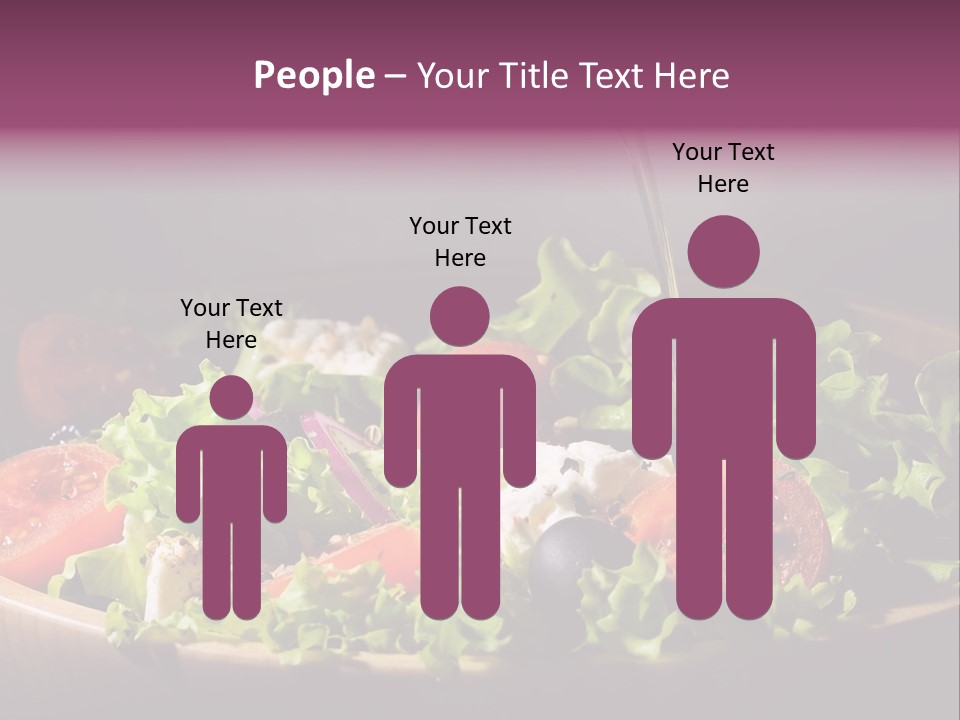 Salad Raw Breakfast PowerPoint Template