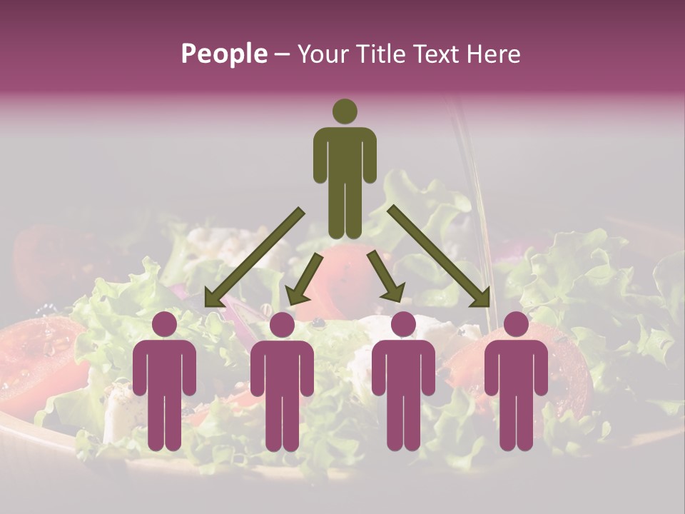 Salad Raw Breakfast PowerPoint Template