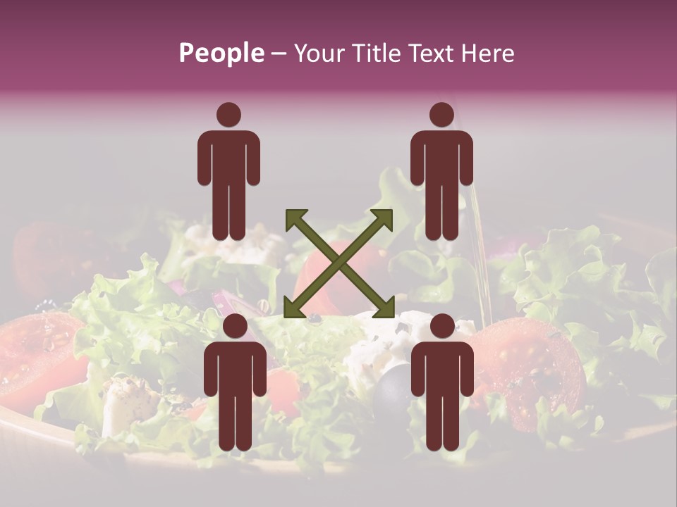 Salad Raw Breakfast PowerPoint Template