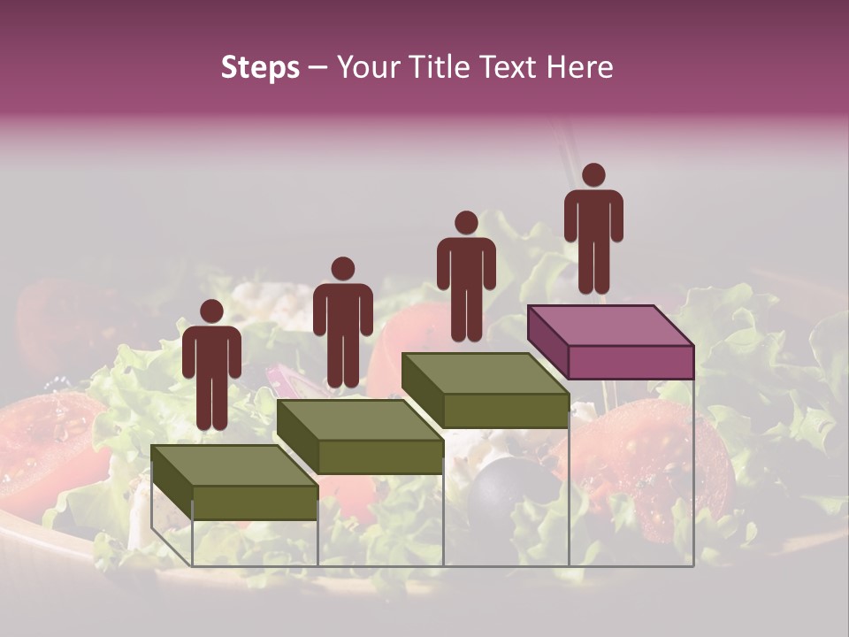 Salad Raw Breakfast PowerPoint Template