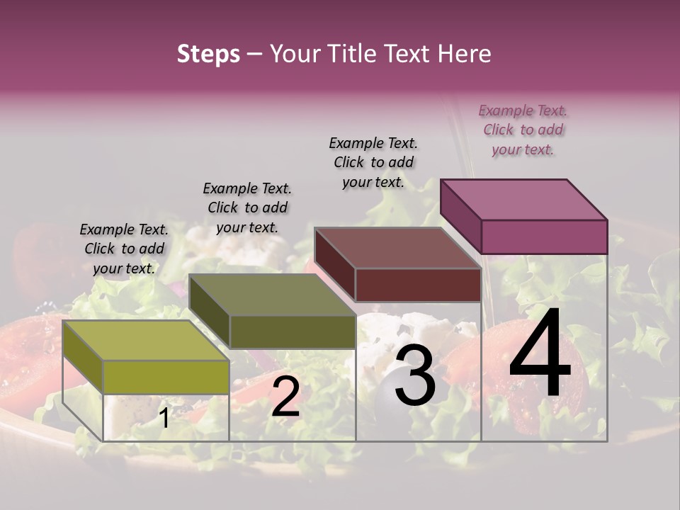Salad Raw Breakfast PowerPoint Template