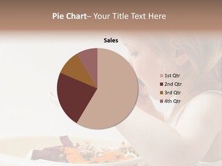 Dinner Rational Vegetarian PowerPoint Template