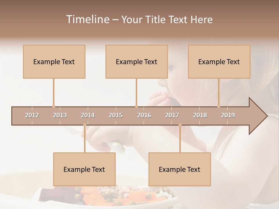 Dinner Rational Vegetarian PowerPoint Template