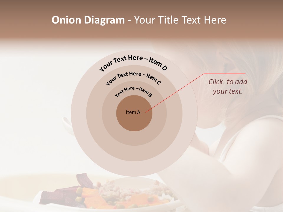 Dinner Rational Vegetarian PowerPoint Template