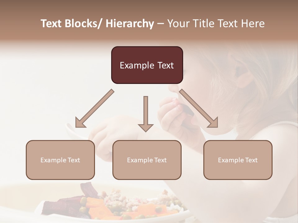 Dinner Rational Vegetarian PowerPoint Template