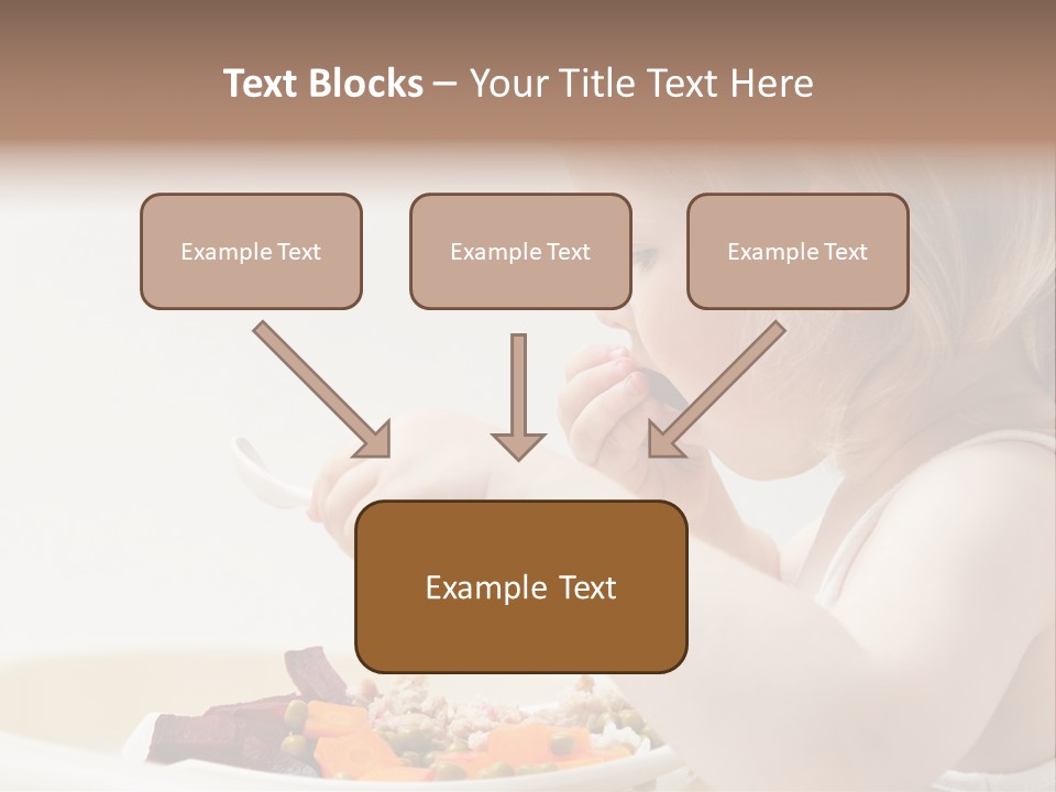Dinner Rational Vegetarian PowerPoint Template