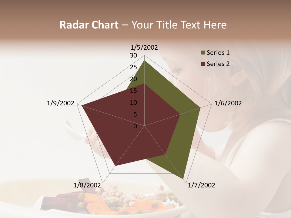 Dinner Rational Vegetarian PowerPoint Template