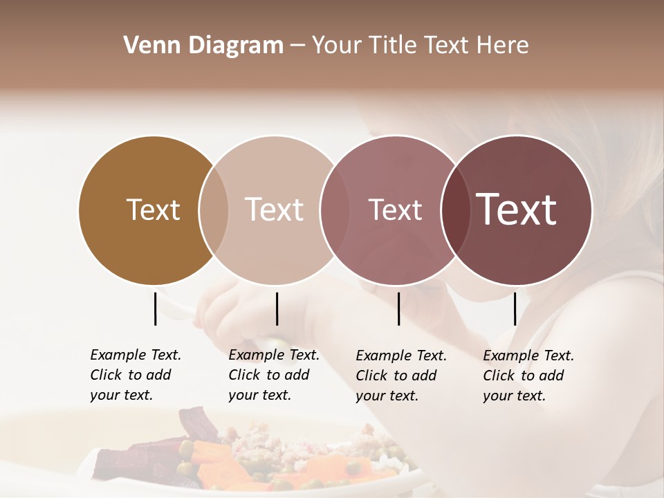 Dinner Rational Vegetarian PowerPoint Template