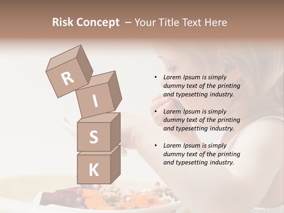 Dinner Rational Vegetarian PowerPoint Template