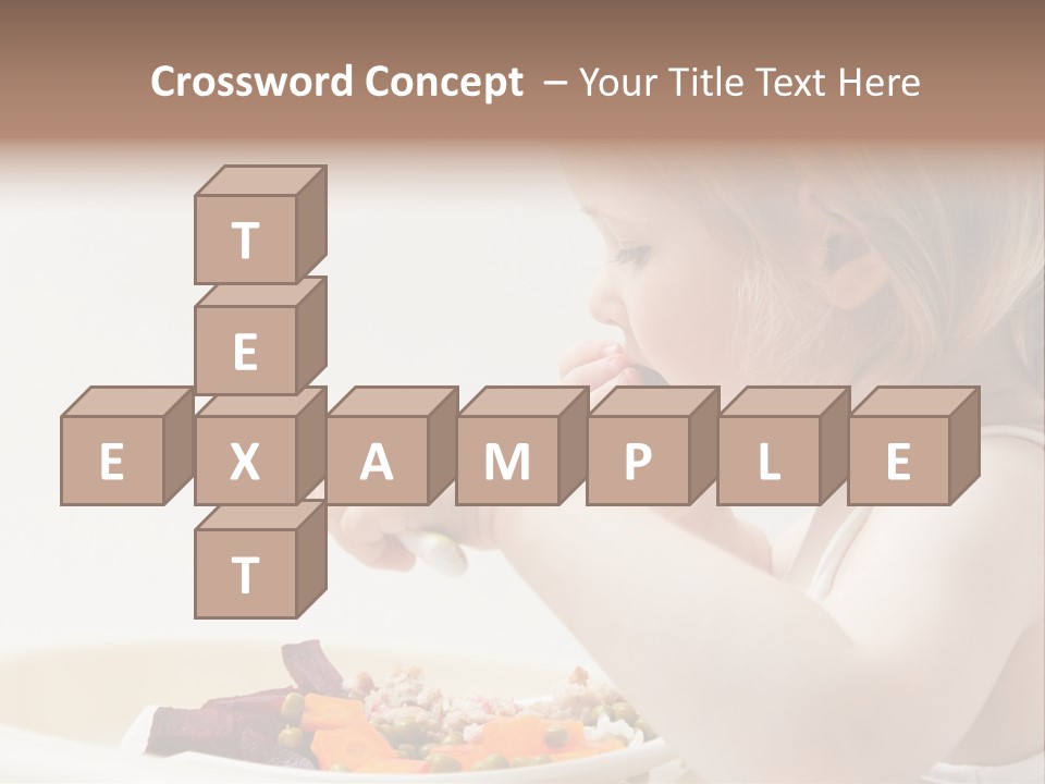 Dinner Rational Vegetarian PowerPoint Template