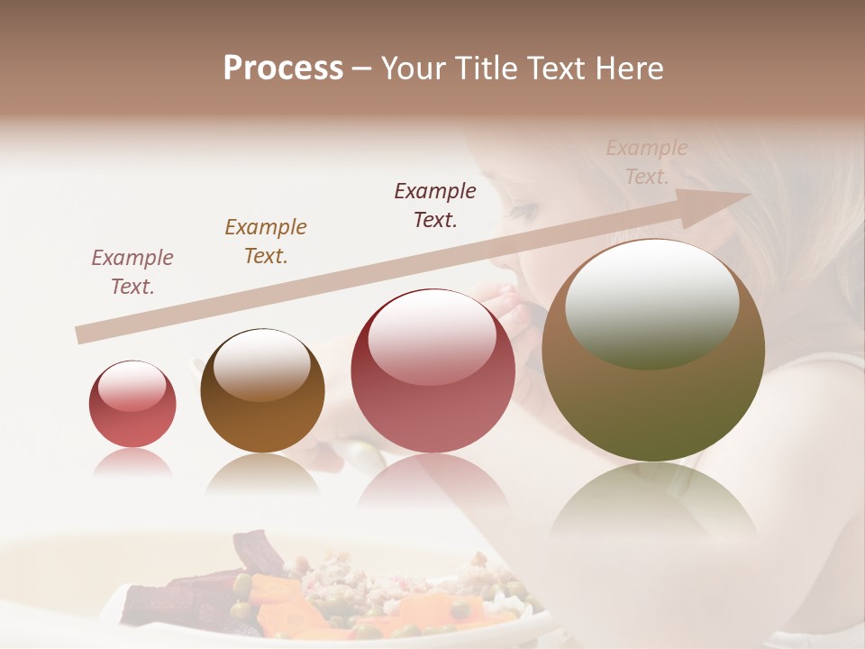 Dinner Rational Vegetarian PowerPoint Template