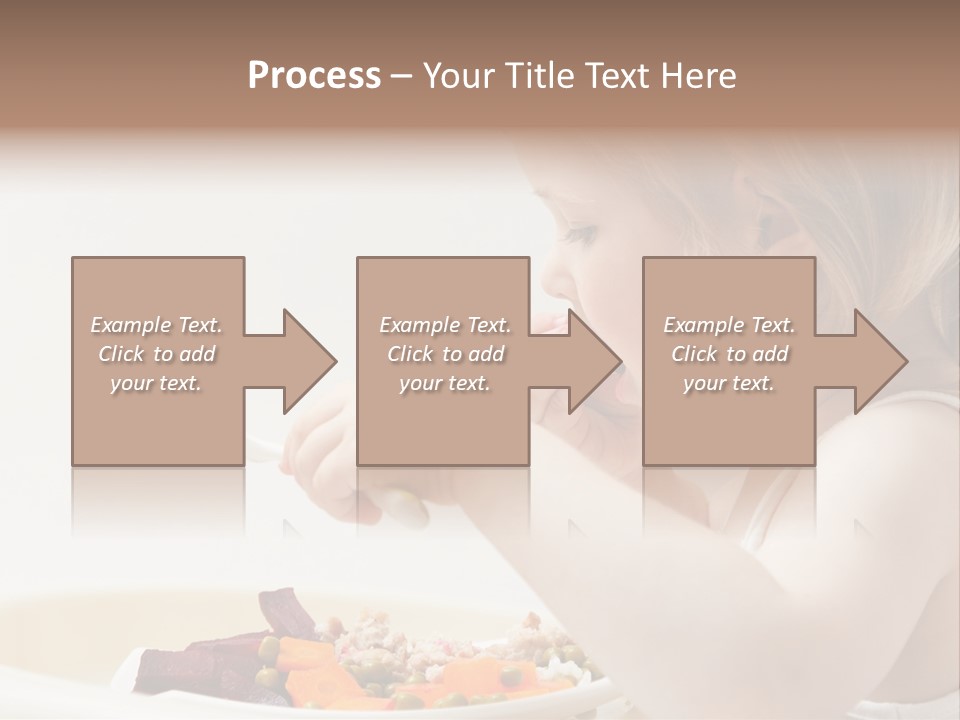 Dinner Rational Vegetarian PowerPoint Template