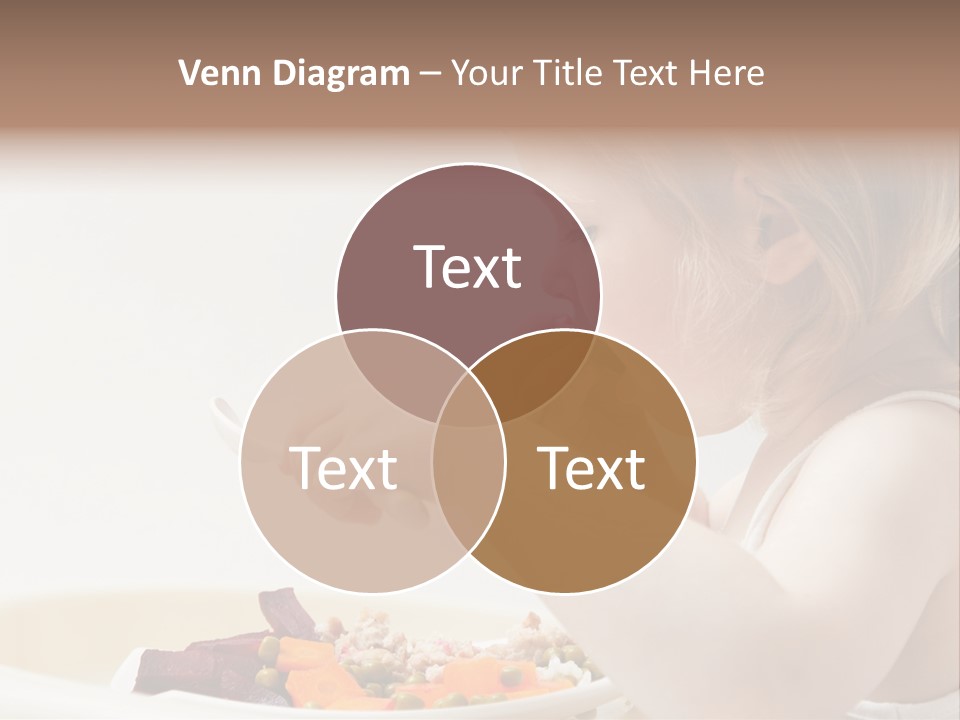 Dinner Rational Vegetarian PowerPoint Template