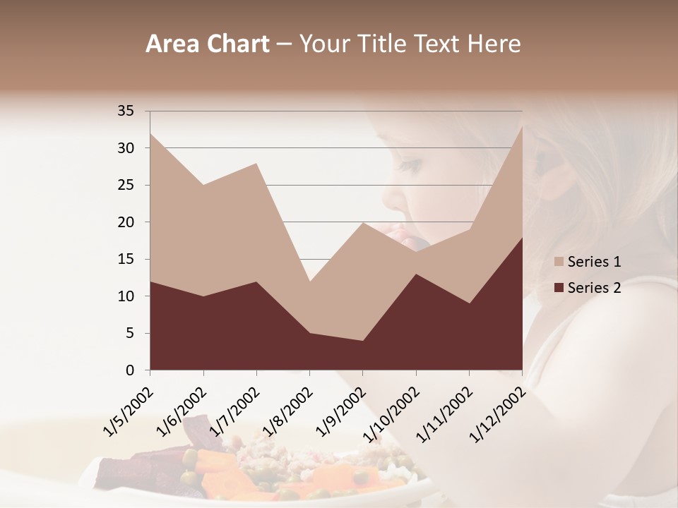 Dinner Rational Vegetarian PowerPoint Template