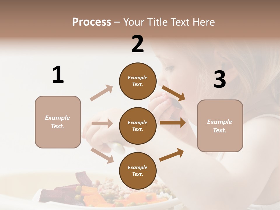 Dinner Rational Vegetarian PowerPoint Template