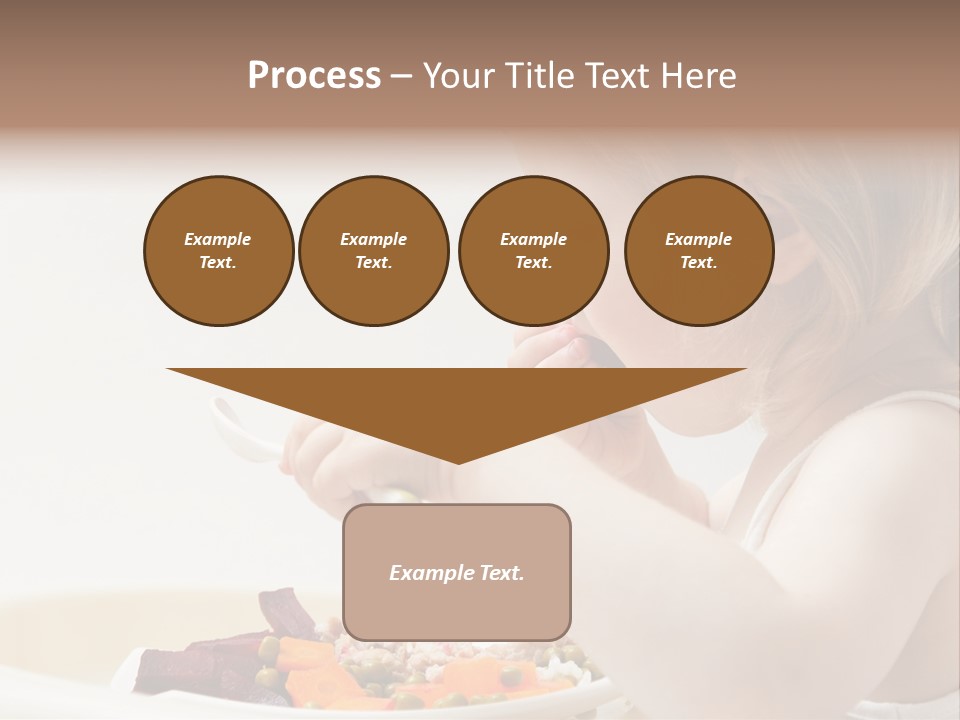 Dinner Rational Vegetarian PowerPoint Template