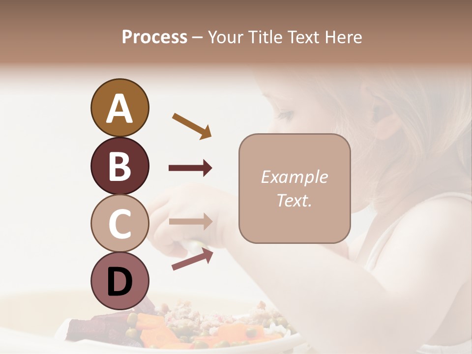 Dinner Rational Vegetarian PowerPoint Template