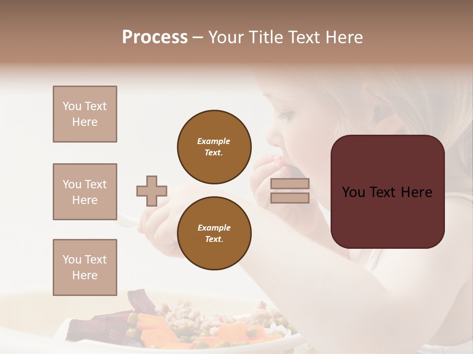 Dinner Rational Vegetarian PowerPoint Template