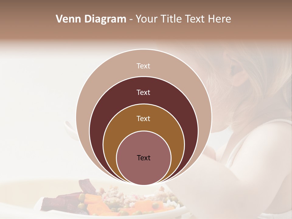 Dinner Rational Vegetarian PowerPoint Template