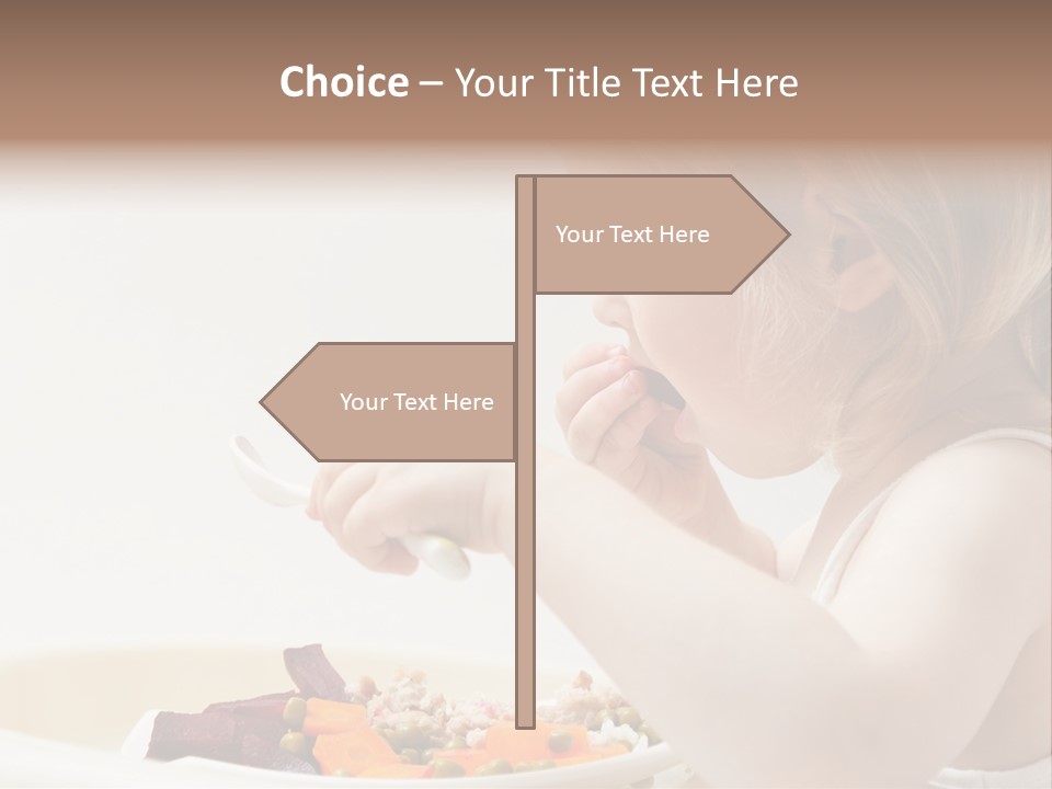 Dinner Rational Vegetarian PowerPoint Template