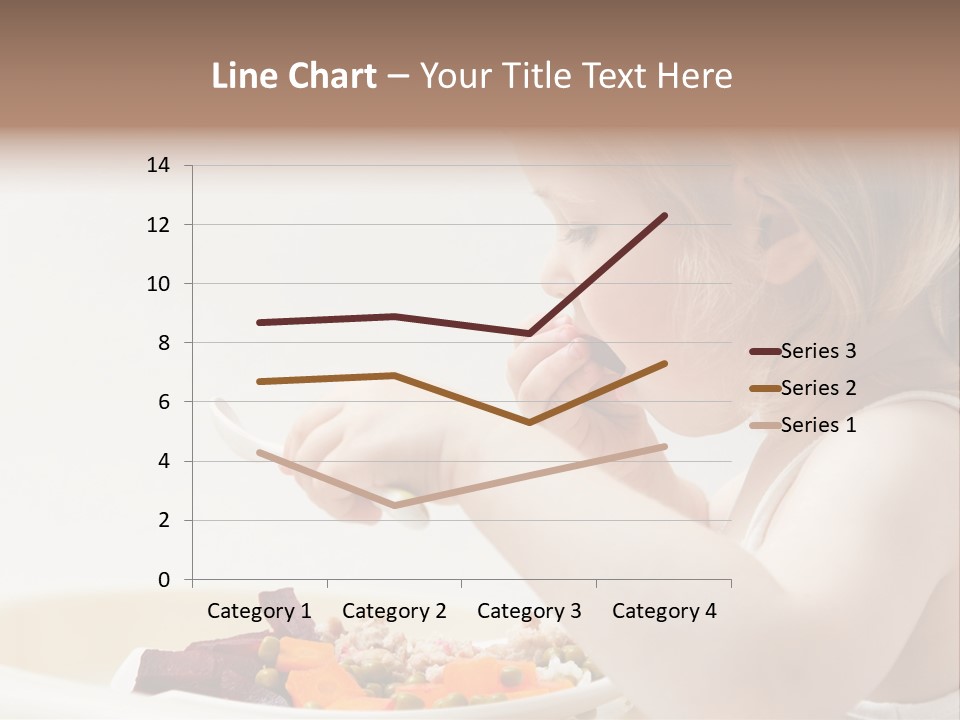 Dinner Rational Vegetarian PowerPoint Template