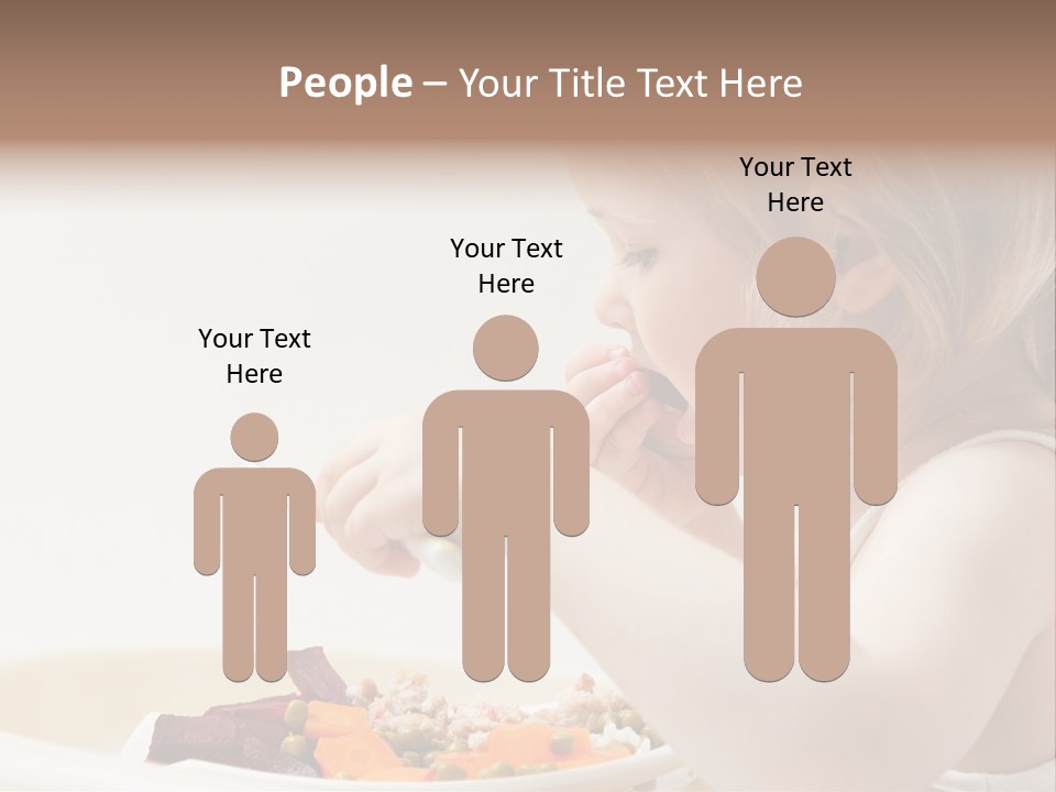 Dinner Rational Vegetarian PowerPoint Template