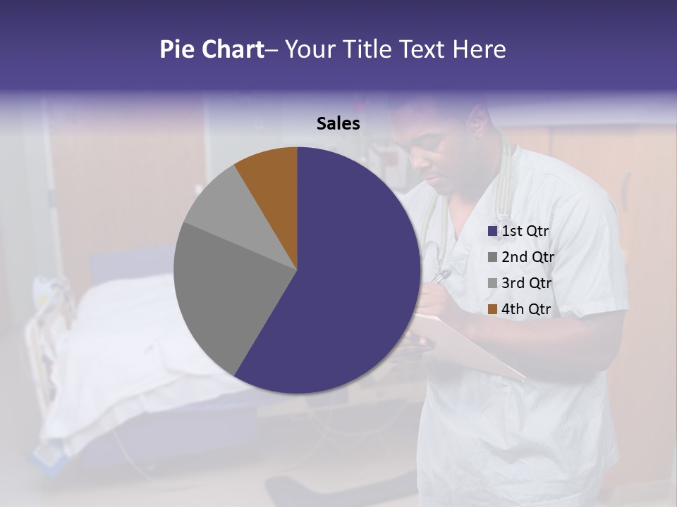 Health Happy American PowerPoint Template