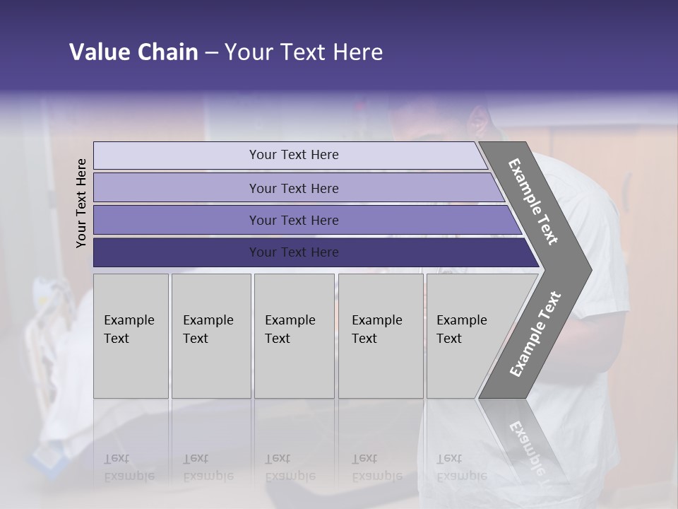 Health Happy American PowerPoint Template