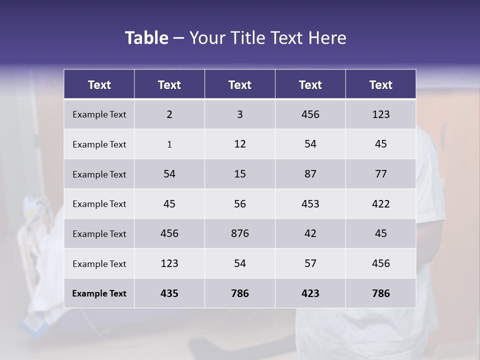 Health Happy American PowerPoint Template
