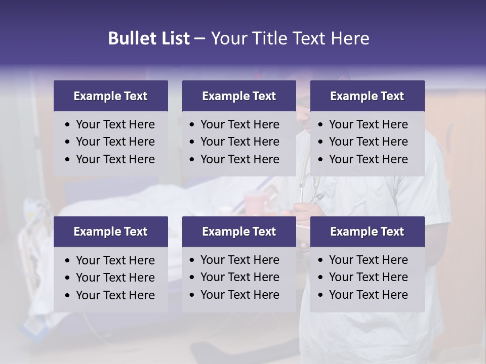 Health Happy American PowerPoint Template