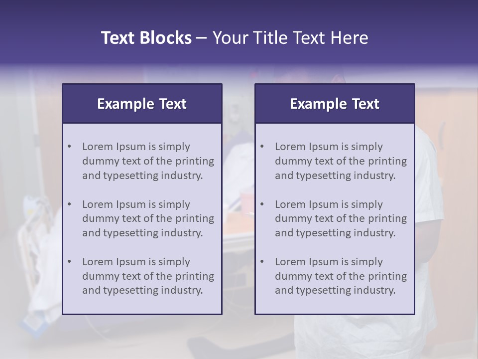 Health Happy American PowerPoint Template