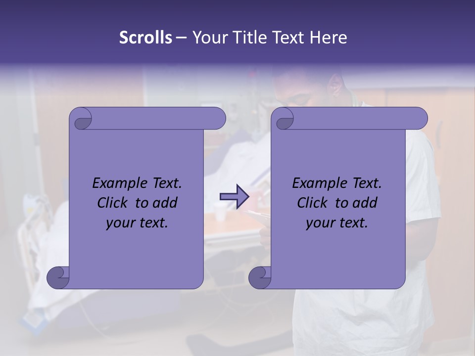 Health Happy American PowerPoint Template