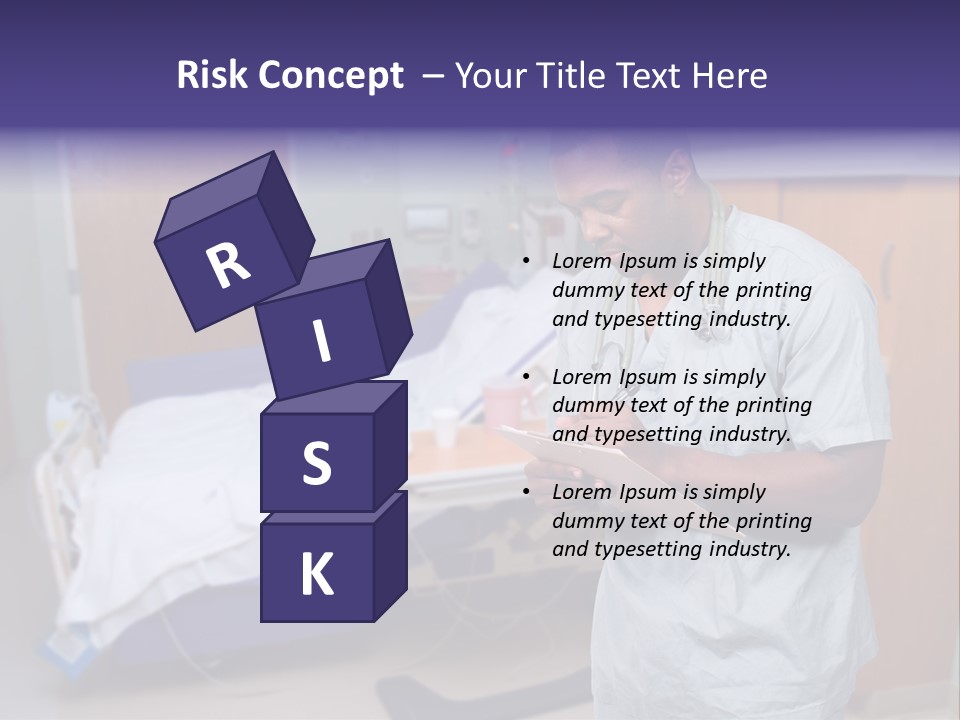 Health Happy American PowerPoint Template